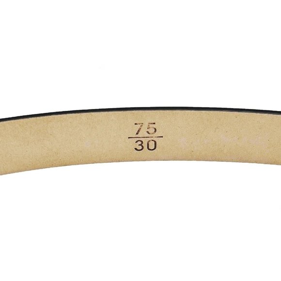 CHANEL - B12 A Slim Black Belt - Perfume No.5 Bottle Buckle - 75 / 30 main image 9